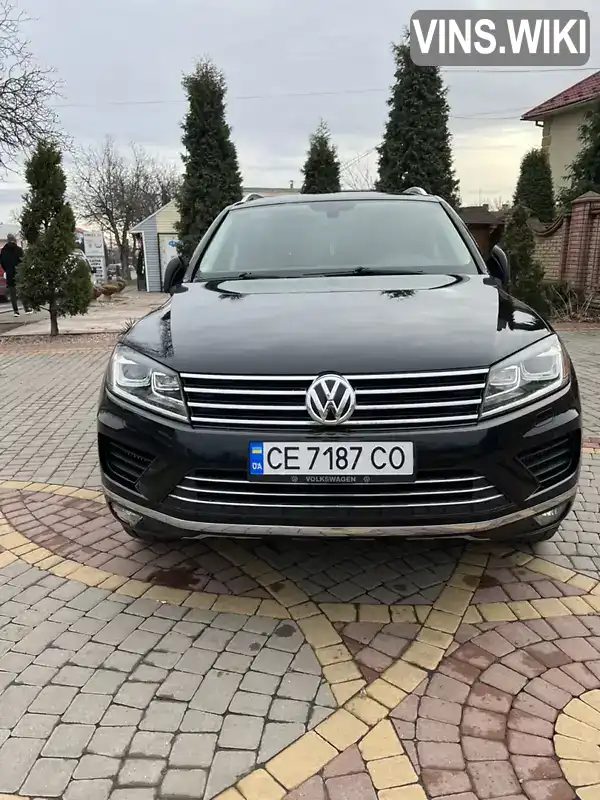 Внедорожник / Кроссовер Volkswagen Touareg 2015 2.97 л. Автомат обл. Черновицкая, Черновцы - Фото 1/21