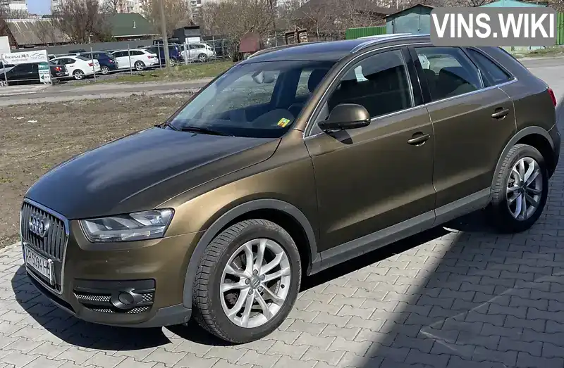 Позашляховик / Кросовер Audi Q3 2011 1.98 л. Ручна / Механіка обл. Хмельницька, Хмельницький - Фото 1/5