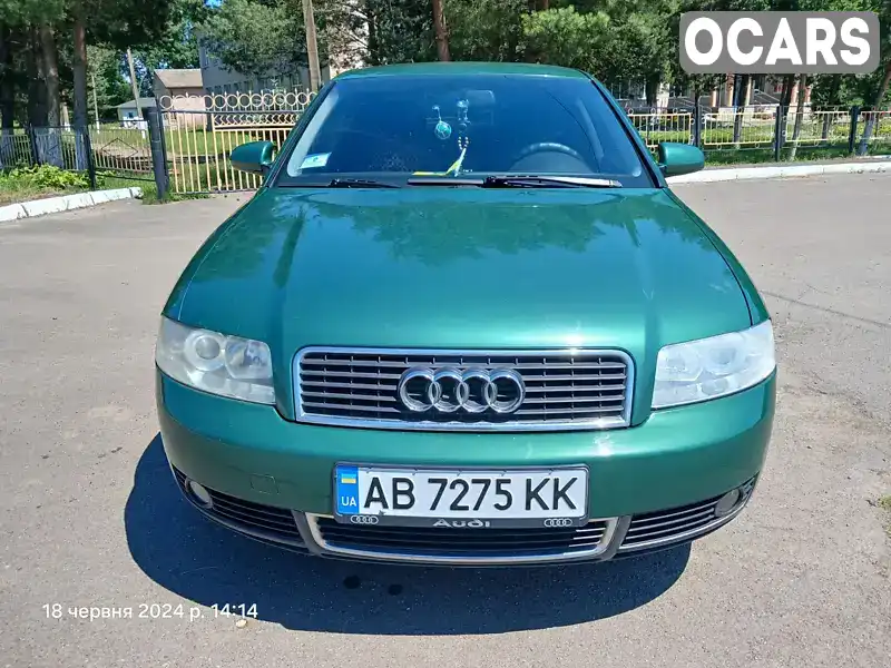 Седан Audi A4 2001 1.6 л. Ручна / Механіка обл. Вінницька, Тиврів - Фото 1/12