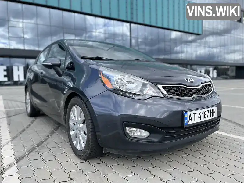 KNADN4A31F6500822 Kia Rio 2015 Седан 1.59 л. Фото 1