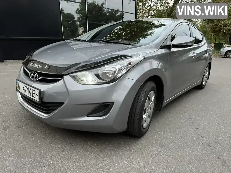 Седан Hyundai Elantra 2013 1.59 л. Ручна / Механіка обл. Київська, Київ - Фото 1/21