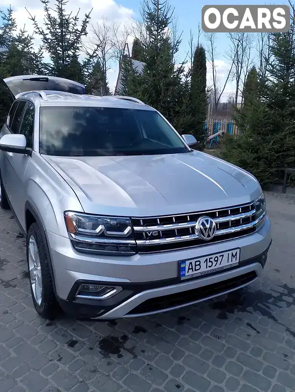 Позашляховик / Кросовер Volkswagen Atlas 2019 3.6 л. Автомат обл. Вінницька, Вінниця - Фото 1/21