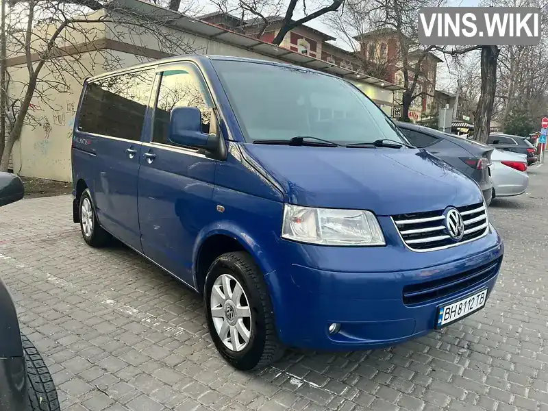 Мінівен Volkswagen Transporter 2006 2.5 л. Ручна / Механіка обл. Одеська, Одеса - Фото 1/21