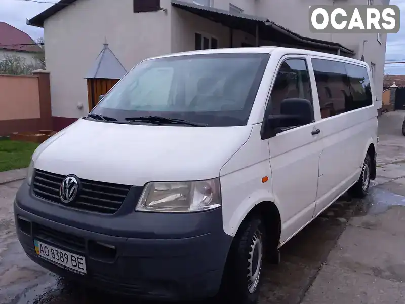 Мінівен Volkswagen Transporter 2007 2.5 л. Ручна / Механіка обл. Закарпатська, Мукачево - Фото 1/15