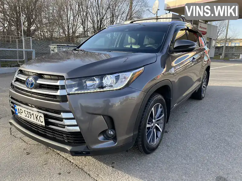 Позашляховик / Кросовер Toyota Highlander 2017 3.46 л. обл. Запорізька, Запоріжжя - Фото 1/21