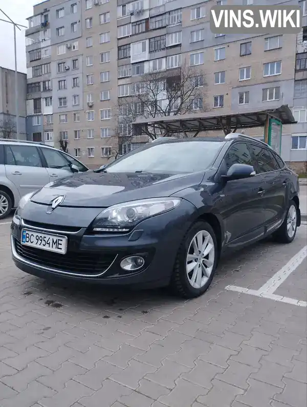 Універсал Renault Megane 2012 1.6 л. Ручна / Механіка обл. Львівська, Червоноград - Фото 1/12