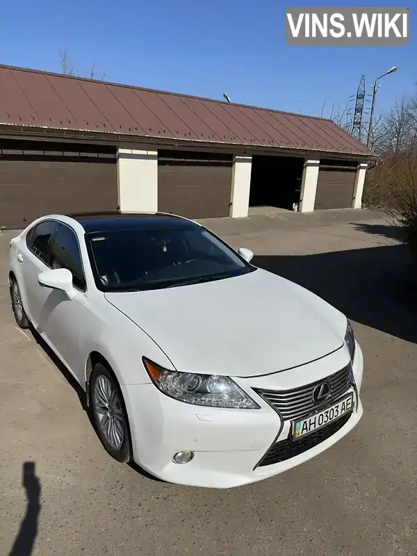 JTHBK1GG202053460 Lexus ES 2013 Седан 3.46 л. Фото 1