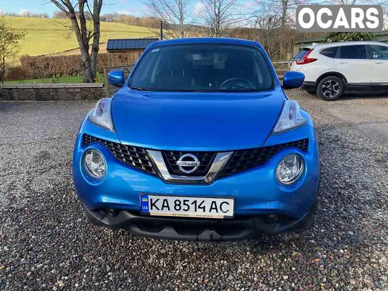 Позашляховик / Кросовер Nissan Juke 2019 1.6 л. Варіатор обл. Київська, Вишневе - Фото 1/16