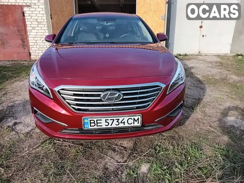 Седан Hyundai Sonata 2016 2.36 л. Автомат обл. Миколаївська, Первомайськ - Фото 1/15