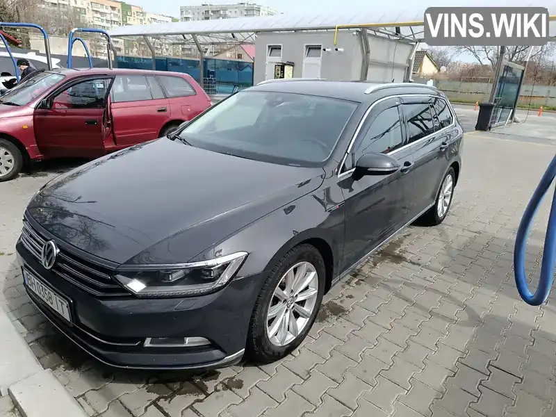 Універсал Volkswagen Passat 2016 1.97 л. Автомат обл. Одеська, Одеса - Фото 1/21