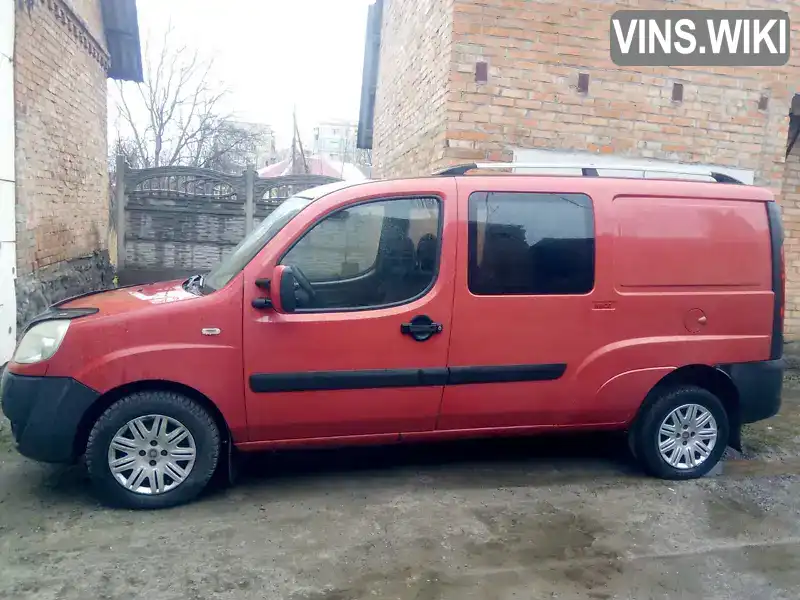 Мінівен Fiat Doblo 2008 1.91 л. Ручна / Механіка обл. Вінницька, Вінниця - Фото 1/14