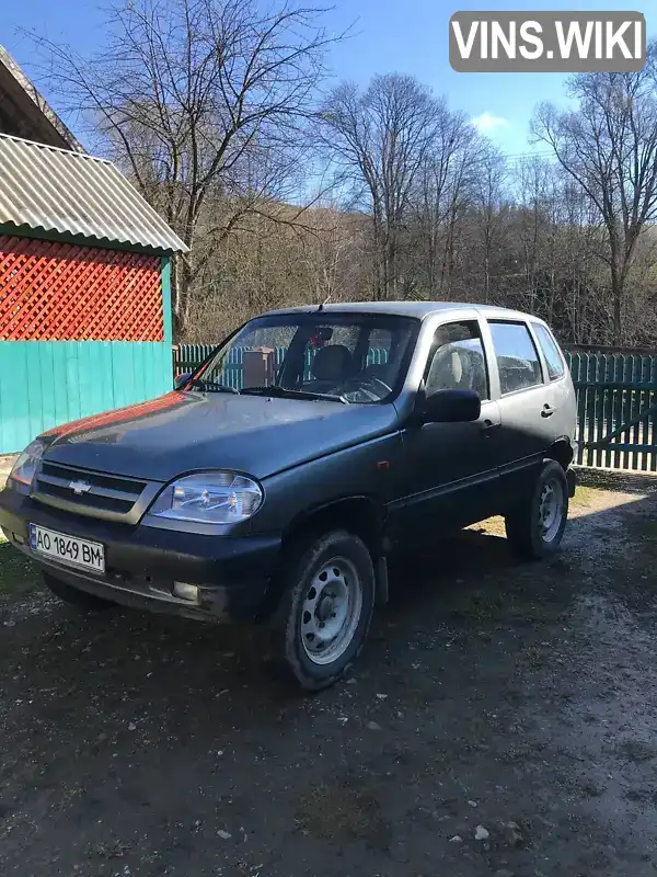 Позашляховик / Кросовер Chevrolet Niva 2004 null_content л. Ручна / Механіка обл. Закарпатська, Рахів - Фото 1/6