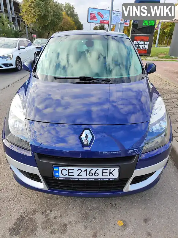 Мінівен Renault Megane Scenic 2011 1.4 л. Ручна / Механіка обл. Чернівецька, Чернівці - Фото 1/12