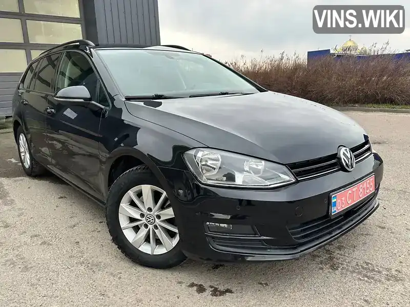 Універсал Volkswagen Golf 2013 1.6 л. Ручна / Механіка обл. Львівська, Дрогобич - Фото 1/21