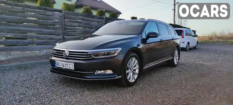 Універсал Volkswagen Passat 2017 1.97 л. Автомат обл. Волинська, Нововолинськ - Фото 1/21