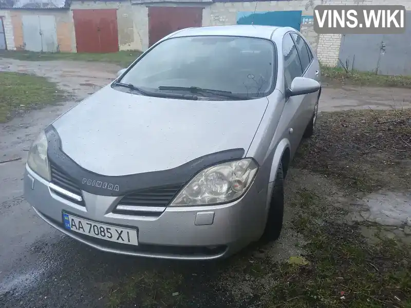 Седан Nissan Primera 2003 2.2 л. Ручна / Механіка обл. Київська, Бориспіль - Фото 1/10