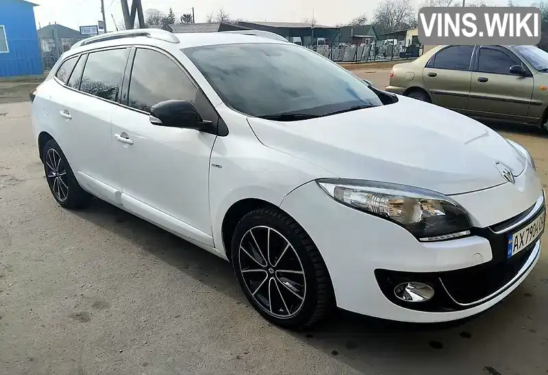 Універсал Renault Megane 2012 1.6 л. Ручна / Механіка обл. Полтавська, Карлівка - Фото 1/9