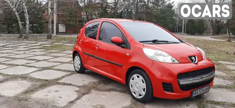 Хетчбек Peugeot 107 2011 1 л. Автомат обл. Харківська, Харків - Фото 1/12