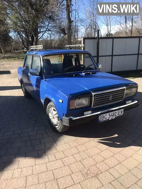 Седан ВАЗ / Lada 2107 1986 1.3 л. Ручна / Механіка обл. Львівська, Стрий - Фото 1/9