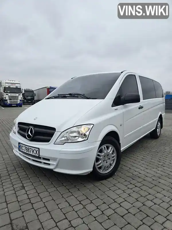 Мінівен Mercedes-Benz Vito 2013 2.15 л. Ручна / Механіка обл. Рівненська, Сарни - Фото 1/20