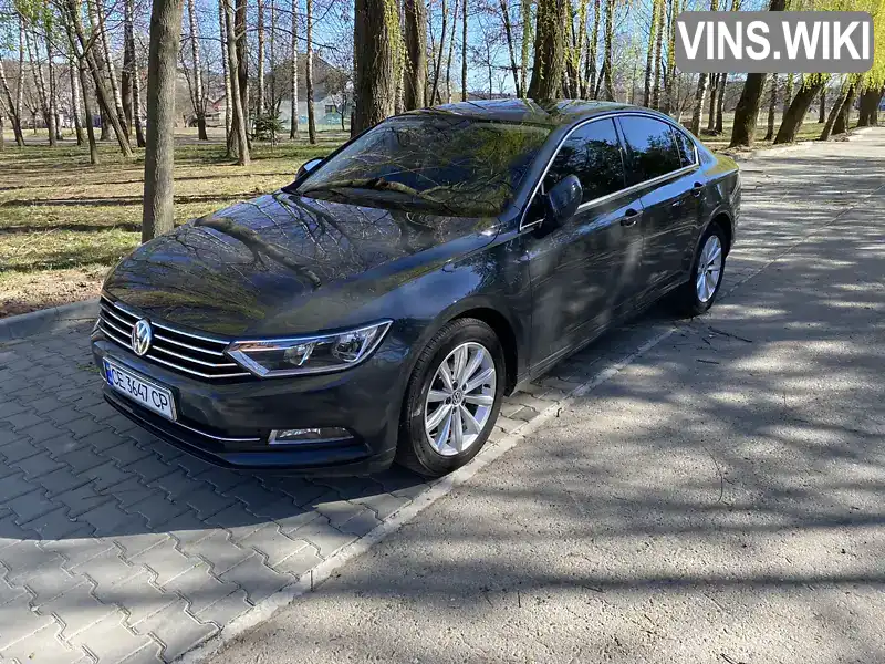 Седан Volkswagen Passat 2017 1.97 л. Ручна / Механіка обл. Чернівецька, Чернівці - Фото 1/21