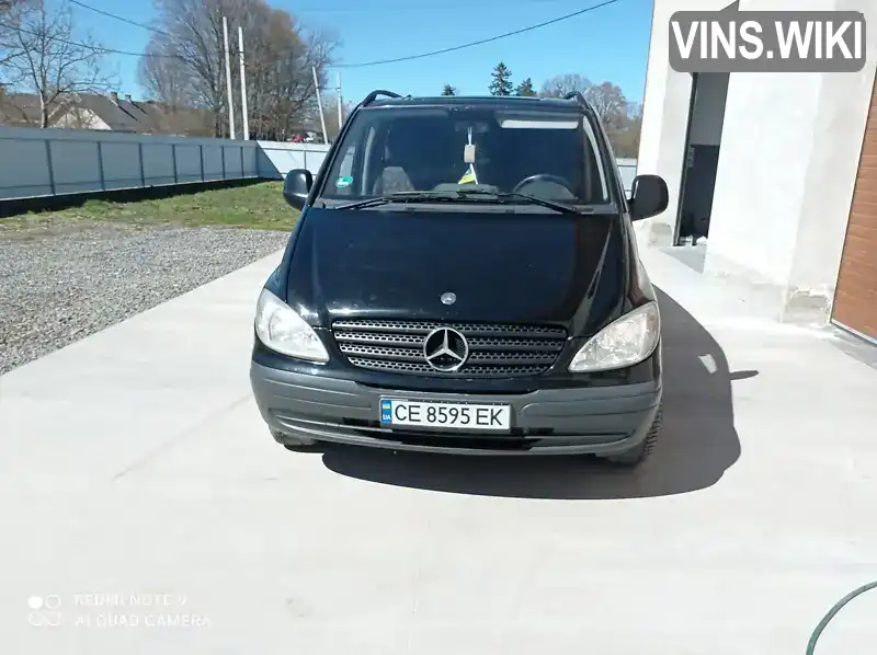 Мінівен Mercedes-Benz Vito 2008 2.15 л. Ручна / Механіка обл. Чернівецька, Чернівці - Фото 1/11