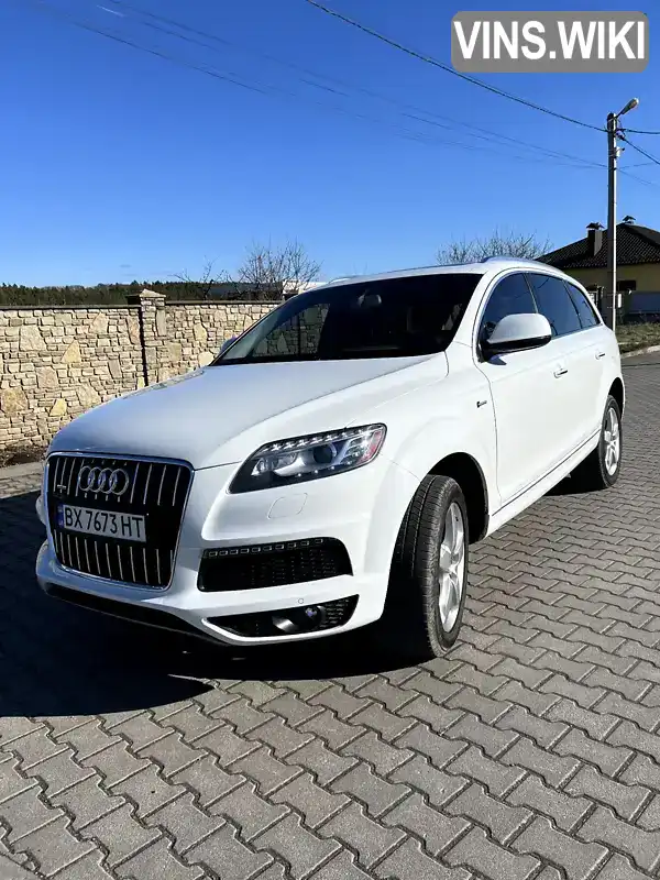 Внедорожник / Кроссовер Audi Q7 2013 3 л. Автомат обл. Хмельницкая, Хмельницкий - Фото 1/15