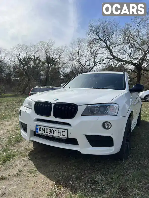 Позашляховик / Кросовер BMW X3 2013 2.99 л. Автомат обл. Житомирська, Звягель - Фото 1/14