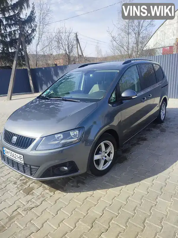 Мінівен SEAT Alhambra 2011 1.97 л. Ручна / Механіка обл. Житомирська, Житомир - Фото 1/21