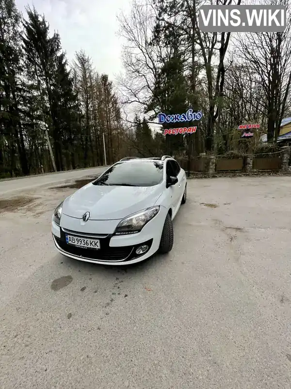 Універсал Renault Megane 2013 1.5 л. Ручна / Механіка обл. Вінницька, Хмільник - Фото 1/21