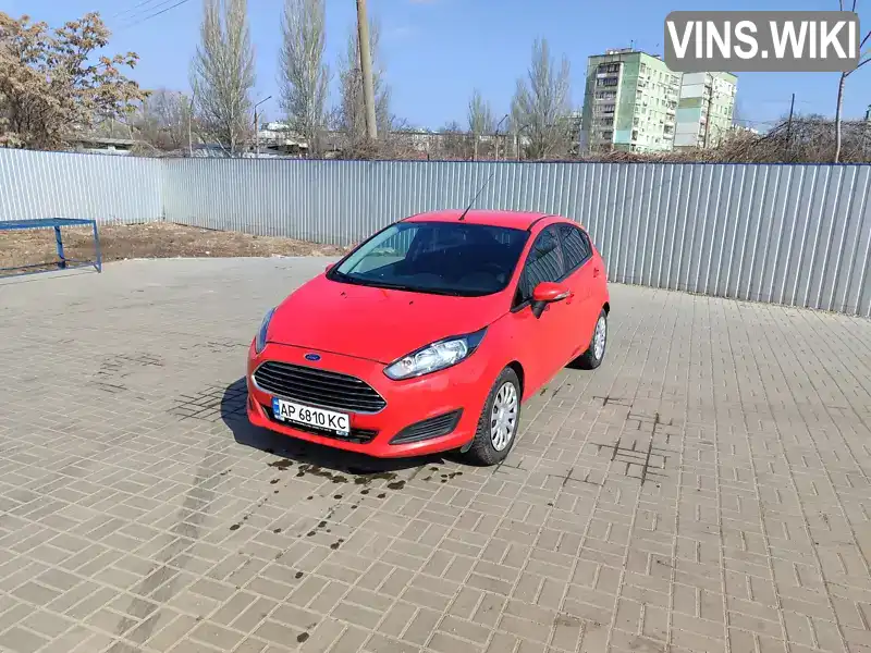 Хетчбек Ford Fiesta 2015 1 л. Ручна / Механіка обл. Запорізька, Запоріжжя - Фото 1/21