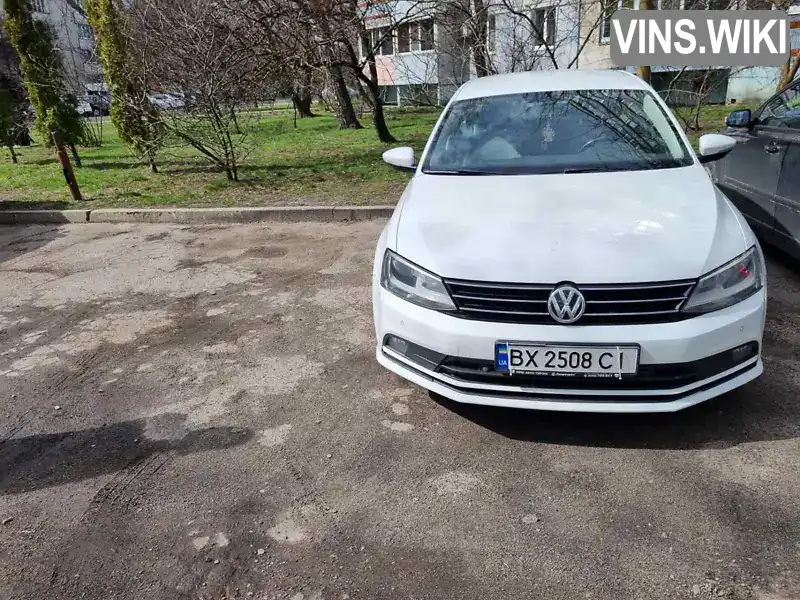 Седан Volkswagen Jetta 2016 1.6 л. Автомат обл. Хмельницька, Хмельницький - Фото 1/21