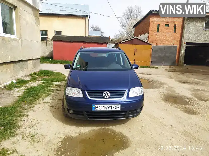 Мінівен Volkswagen Touran 2005 null_content л. Ручна / Механіка обл. Львівська, Самбір - Фото 1/16