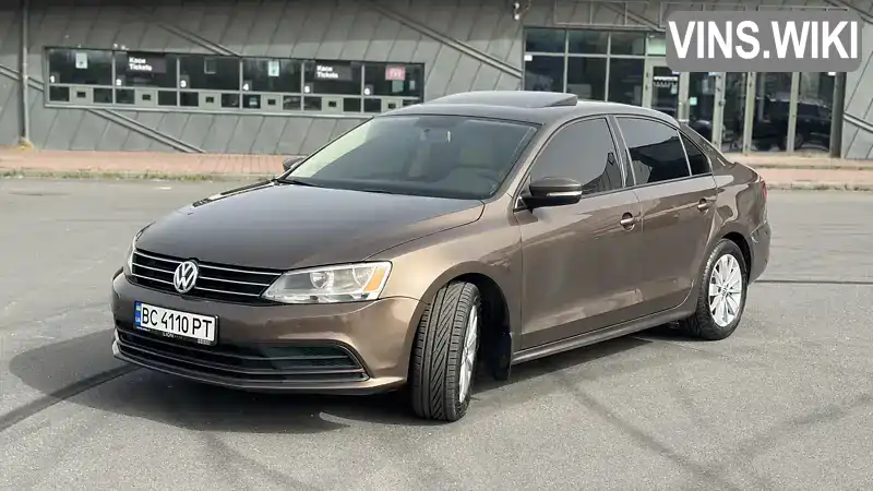 Седан Volkswagen Jetta 2015 2 л. Автомат обл. Львівська, Львів - Фото 1/21