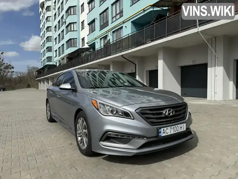 Седан Hyundai Sonata 2017 2.36 л. Автомат обл. Волинська, Луцьк - Фото 1/17