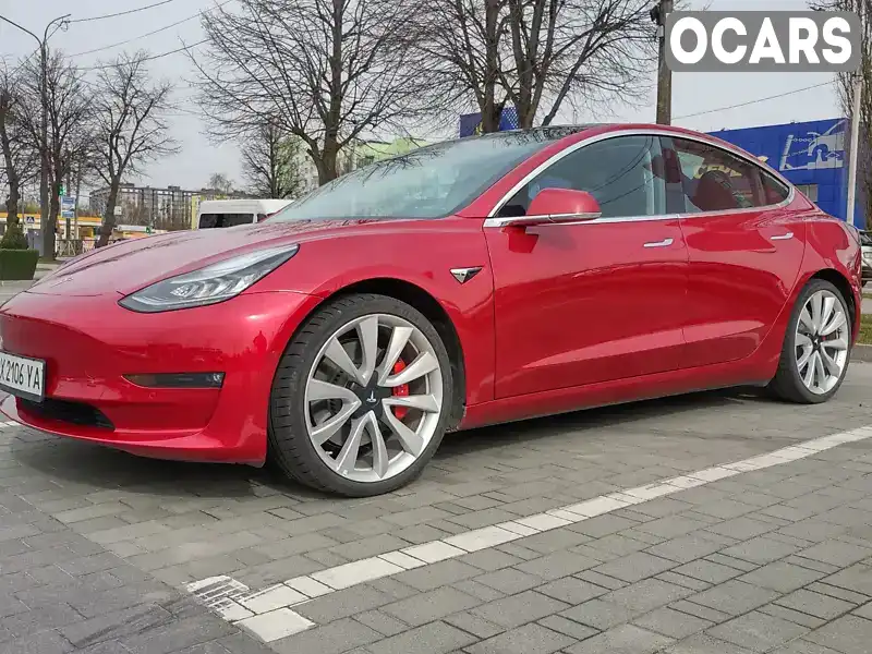 Седан Tesla Model 3 2018 null_content л. Автомат обл. Хмельницька, Хмельницький - Фото 1/21