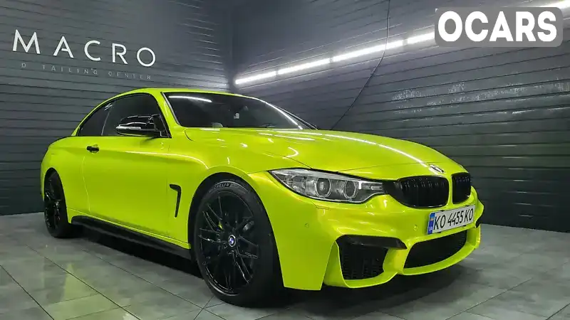 Кабріолет BMW 4 Series 2015 2 л. Автомат обл. Закарпатська, Свалява - Фото 1/21