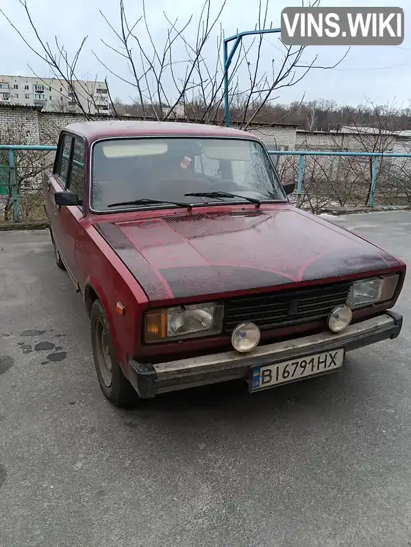 Седан ВАЗ / Lada 2105 1990 1.3 л. Ручная / Механика обл. Кировоградская, Кропивницкий (Кировоград) - Фото 1/6