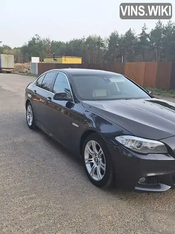 Седан BMW 5 Series 2013 2 л. Ручна / Механіка обл. Львівська, Новояворівськ - Фото 1/12