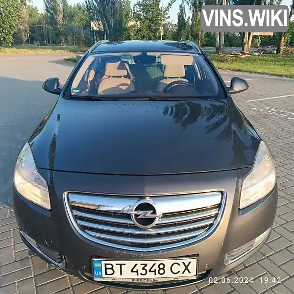 W0LGT8GM3B1134364 Opel Insignia 2011 Універсал 1.96 л. Фото 1