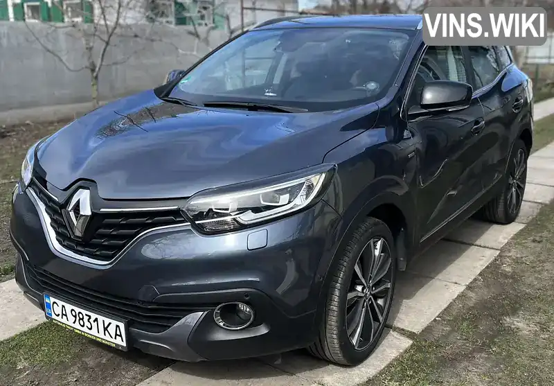 Позашляховик / Кросовер Renault Kadjar 2015 1.6 л. Ручна / Механіка обл. Черкаська, Золотоноша - Фото 1/10