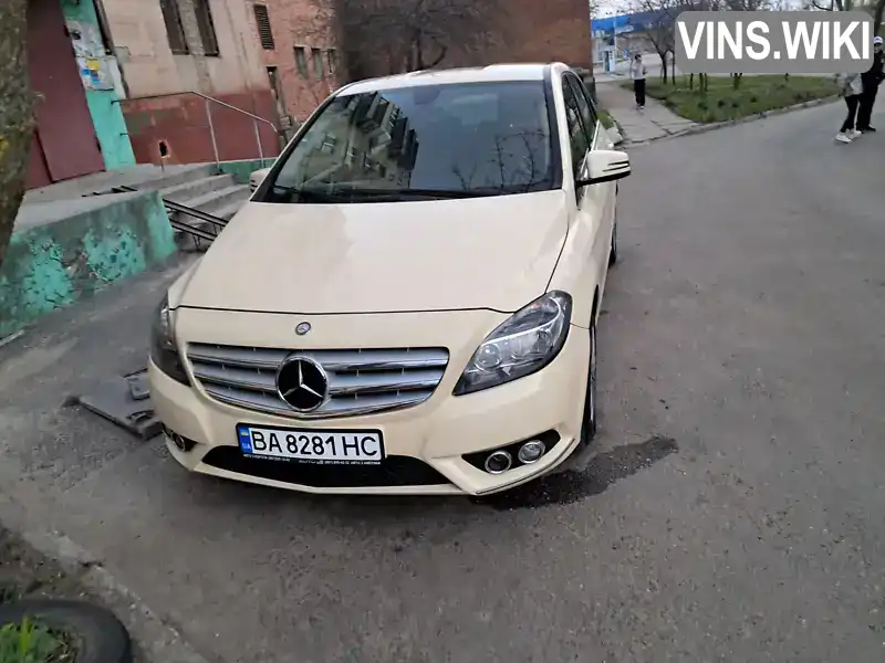 Хетчбек Mercedes-Benz B-Class 2012 1.8 л. Варіатор обл. Кіровоградська, Олександрія - Фото 1/10