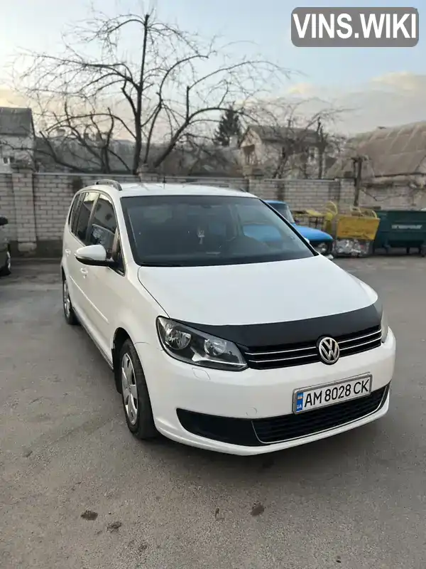 WVGZZZ1TZCW089435 Volkswagen Touran 2012 Мінівен 1.6 л. Фото 2