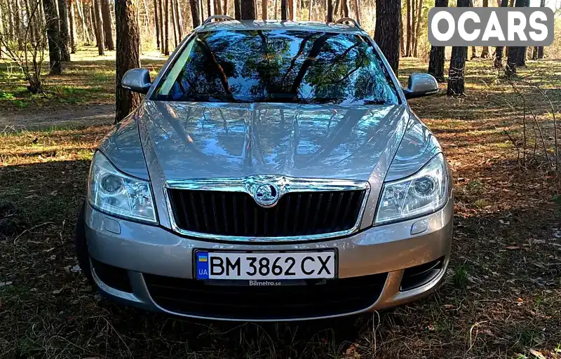 Універсал Skoda Octavia 2008 1.6 л. Ручна / Механіка обл. Сумська, Недригайлів - Фото 1/10