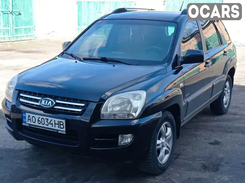 Позашляховик / Кросовер Kia Sportage 2005 1.99 л. Автомат обл. Вінницька, Гайсин - Фото 1/8