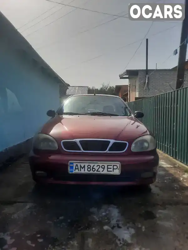 Седан Daewoo Lanos 2005 1.5 л. Ручна / Механіка обл. Житомирська, Малин - Фото 1/5