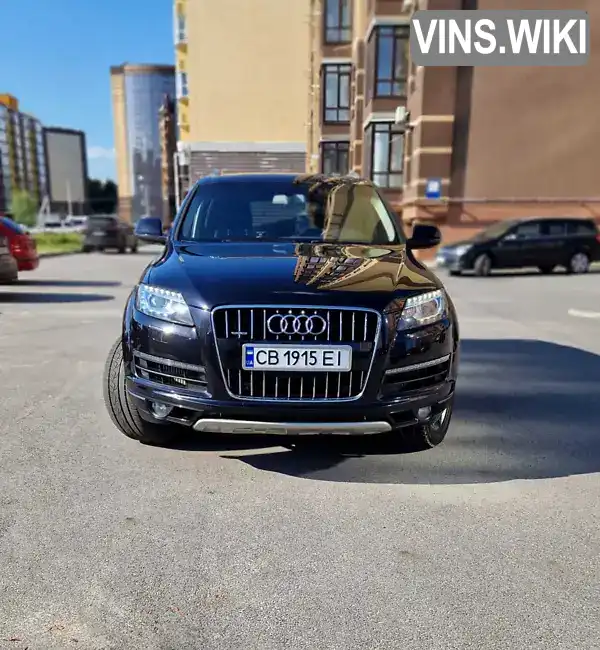 Позашляховик / Кросовер Audi Q7 2013 3 л. Автомат обл. Чернігівська, Чернігів - Фото 1/21