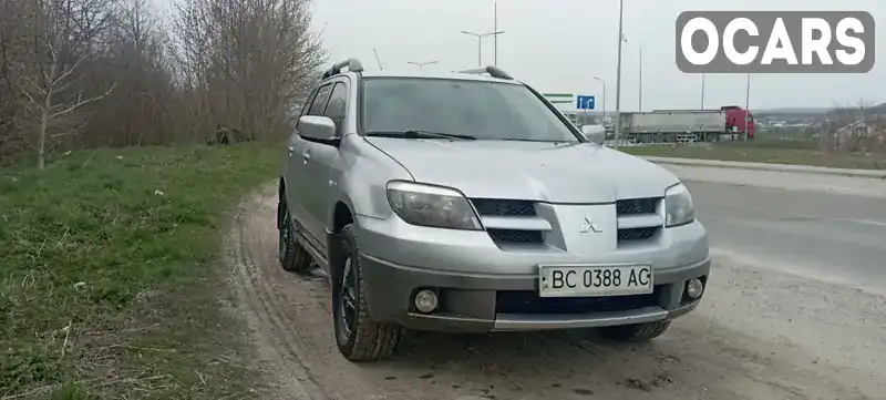 JMBXNCU2W3U010177 Mitsubishi Outlander 2003 Позашляховик / Кросовер 2 л. Фото 1