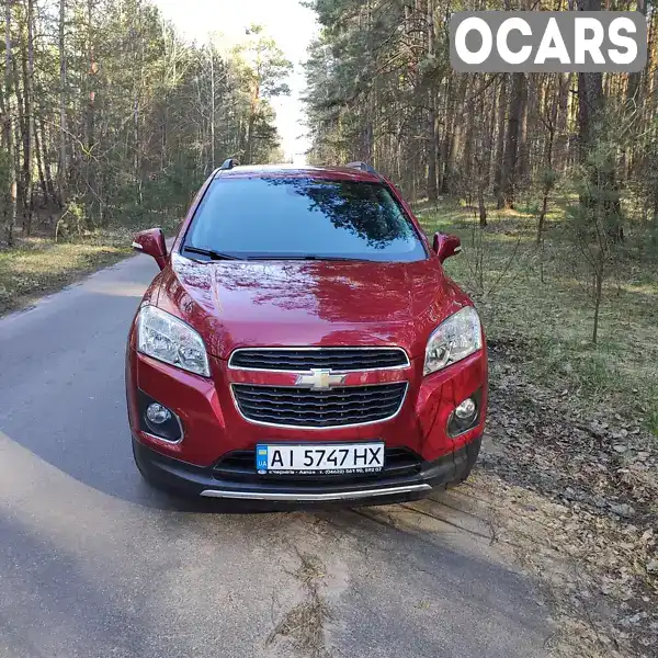 Позашляховик / Кросовер Chevrolet Tracker 2014 1.36 л. Ручна / Механіка обл. Київська, Славутич - Фото 1/14