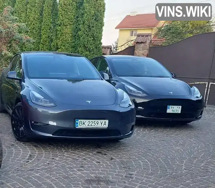 Внедорожник / Кроссовер Tesla Model Y 2021 null_content л. Автомат обл. Ровенская, Ровно - Фото 1/21